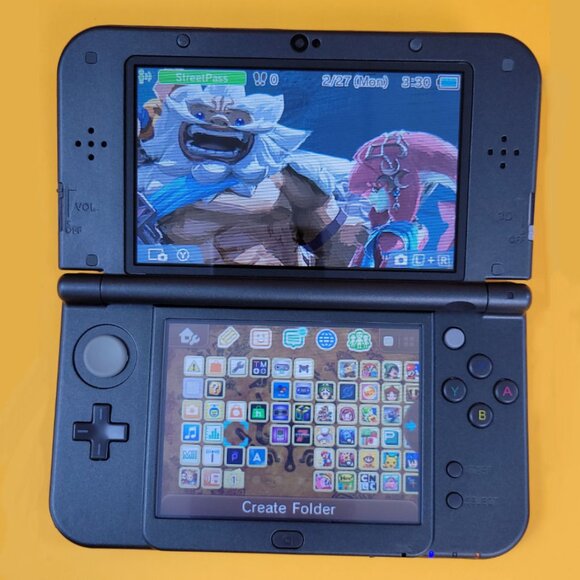 Zelda Triforce New Nintendo 3DS XL + 128GB Full Included - Lots of Games (2000+) - Picture 4 of 4